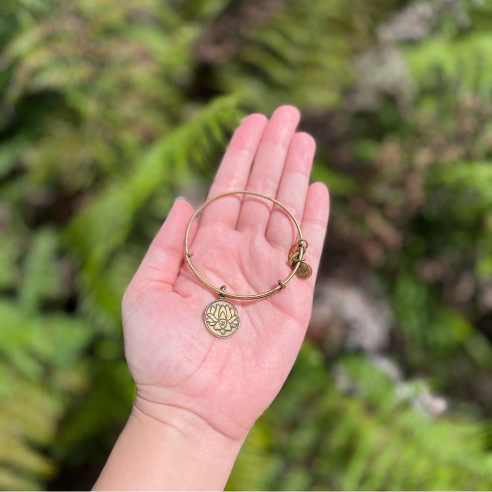 Alex and Ani Lotus Flower Bracelet
